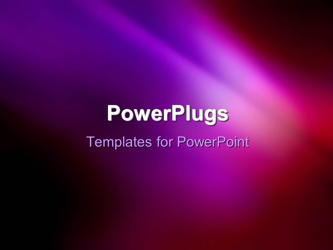 PowerPoint Template beautiful blurry background with different colors