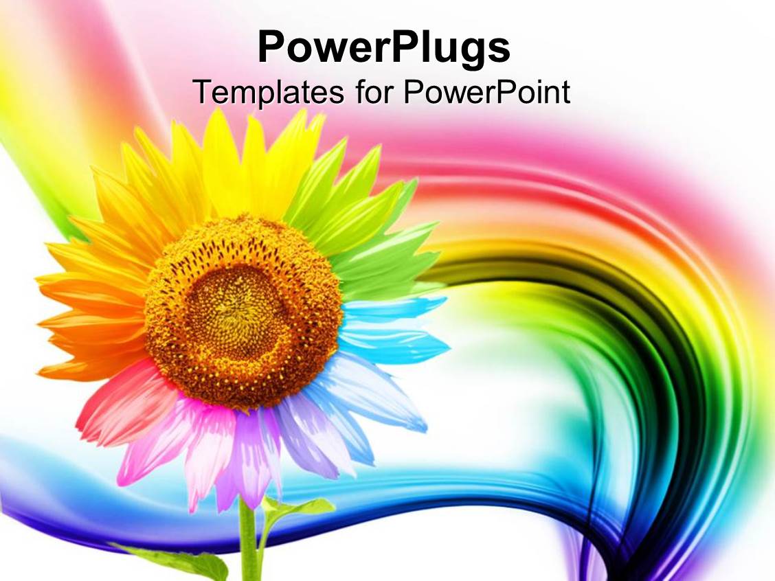rainbow powerpoint backgrounds