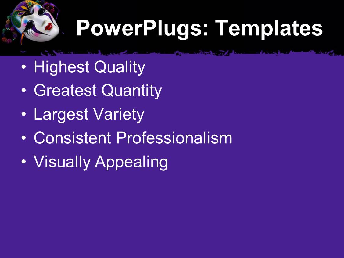 PPT Template - services, business, marketing - Text Slide