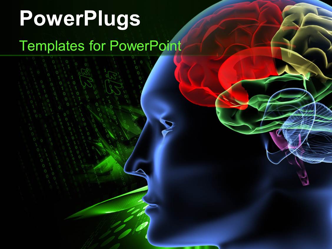 brain power point templates