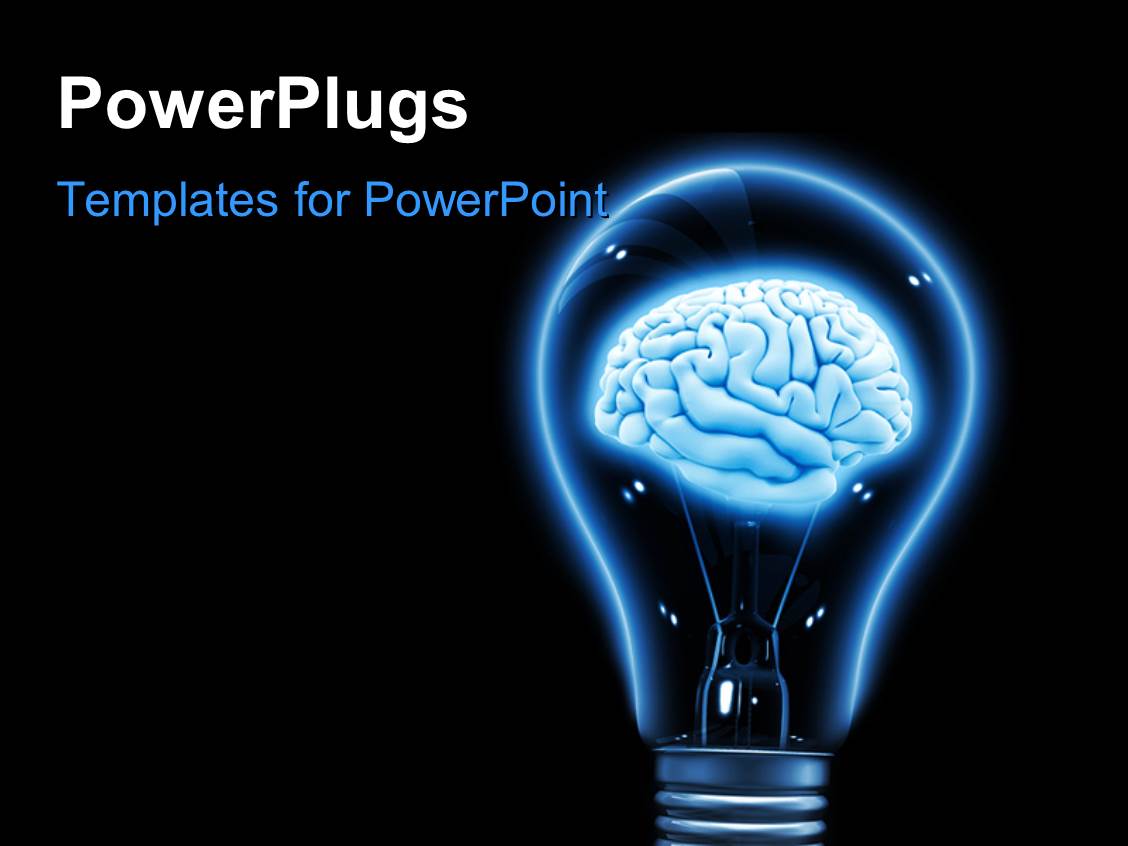 brain power point templates