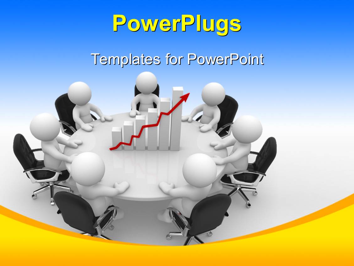 Powerpoint Template Business People Having Round Table Meeting Ppt Template He Words Get Help Here Symbolizing The Need To Offer Support And Answers Title Slide