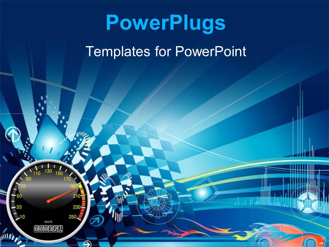 Powerpoint Templates Free Download Racing | powerpoint template depiction of car racing with Powerpoint Templates Free Download Racing | powerpoint template depiction of car racing with