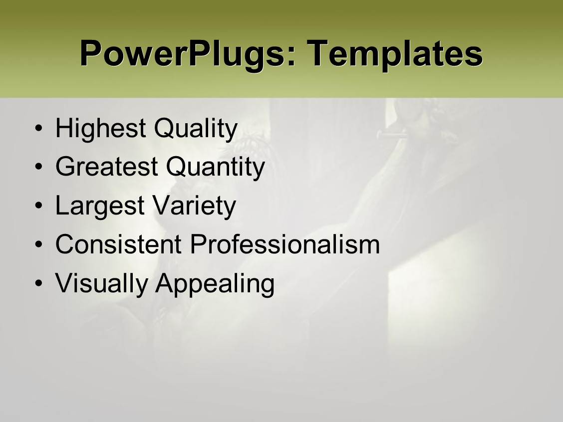 PowerPoint Template - services, business, marketing - Print Slide