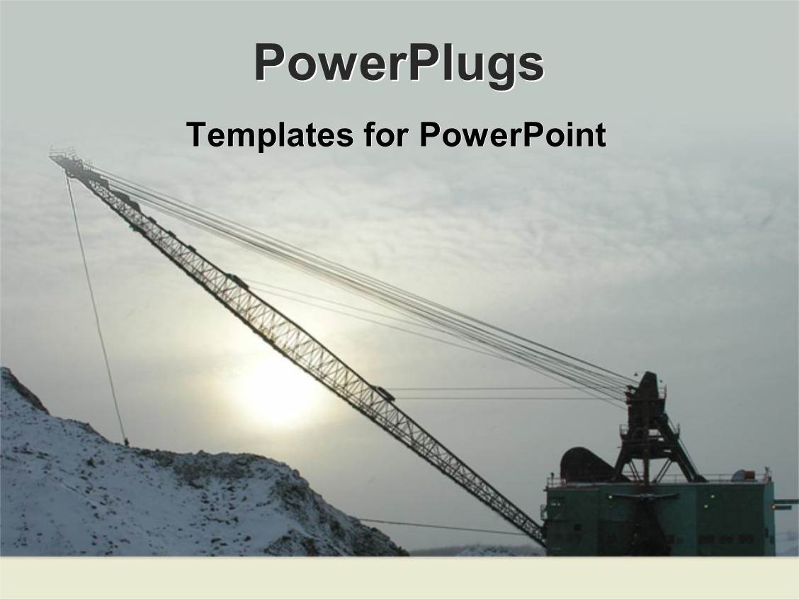 mining powerpoint templates | crystalgraphics mining powerpoint templates | crystalgraphics, Presentation templates