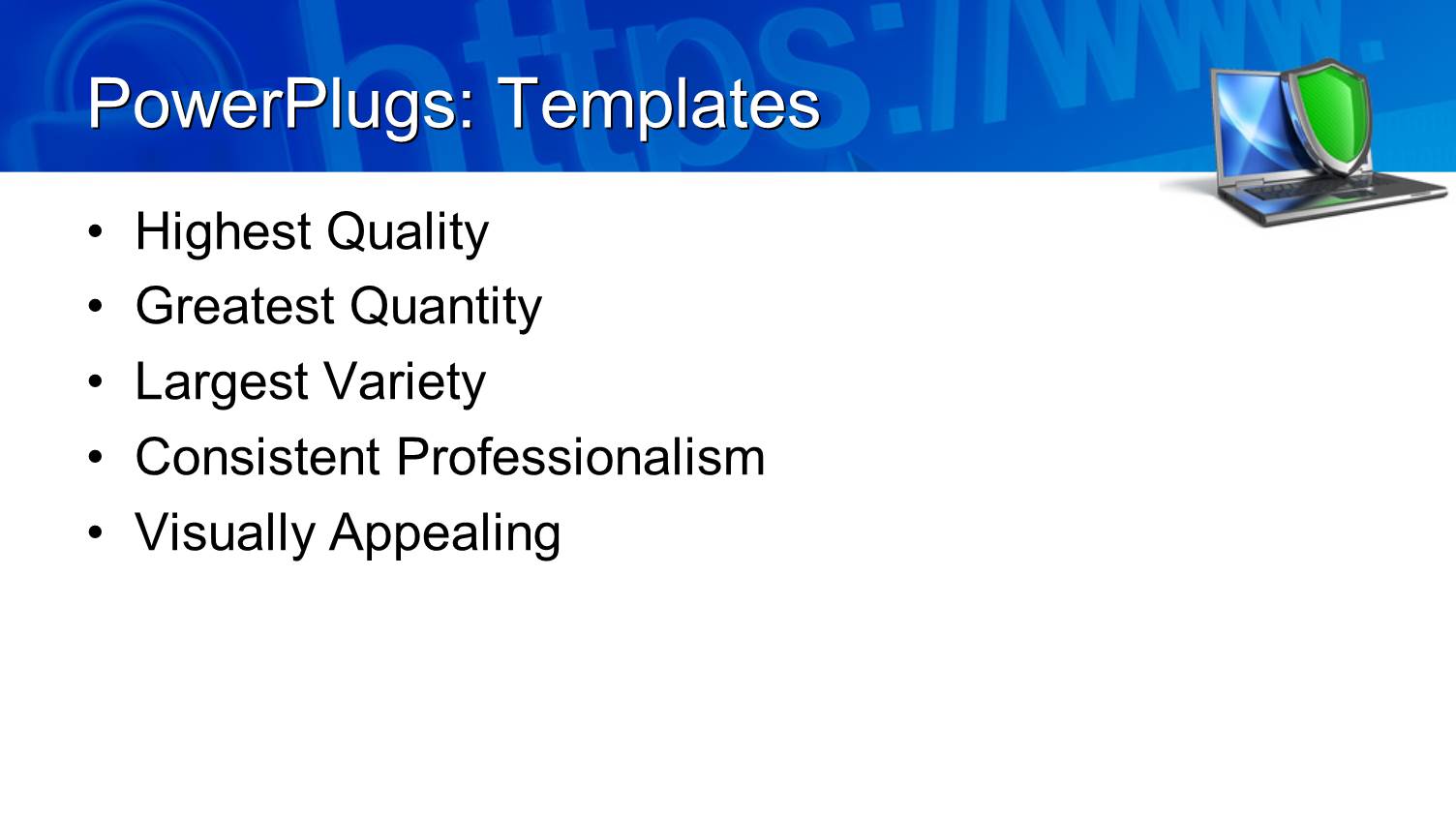 PowerPoint Template - services, business, marketing - Print Slide