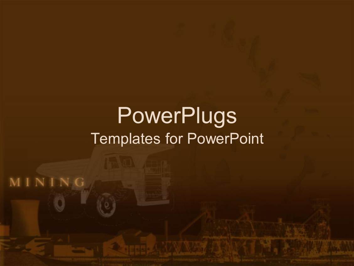 mining powerpoint templates | crystalgraphics mining powerpoint templates | crystalgraphics, Presentation templates