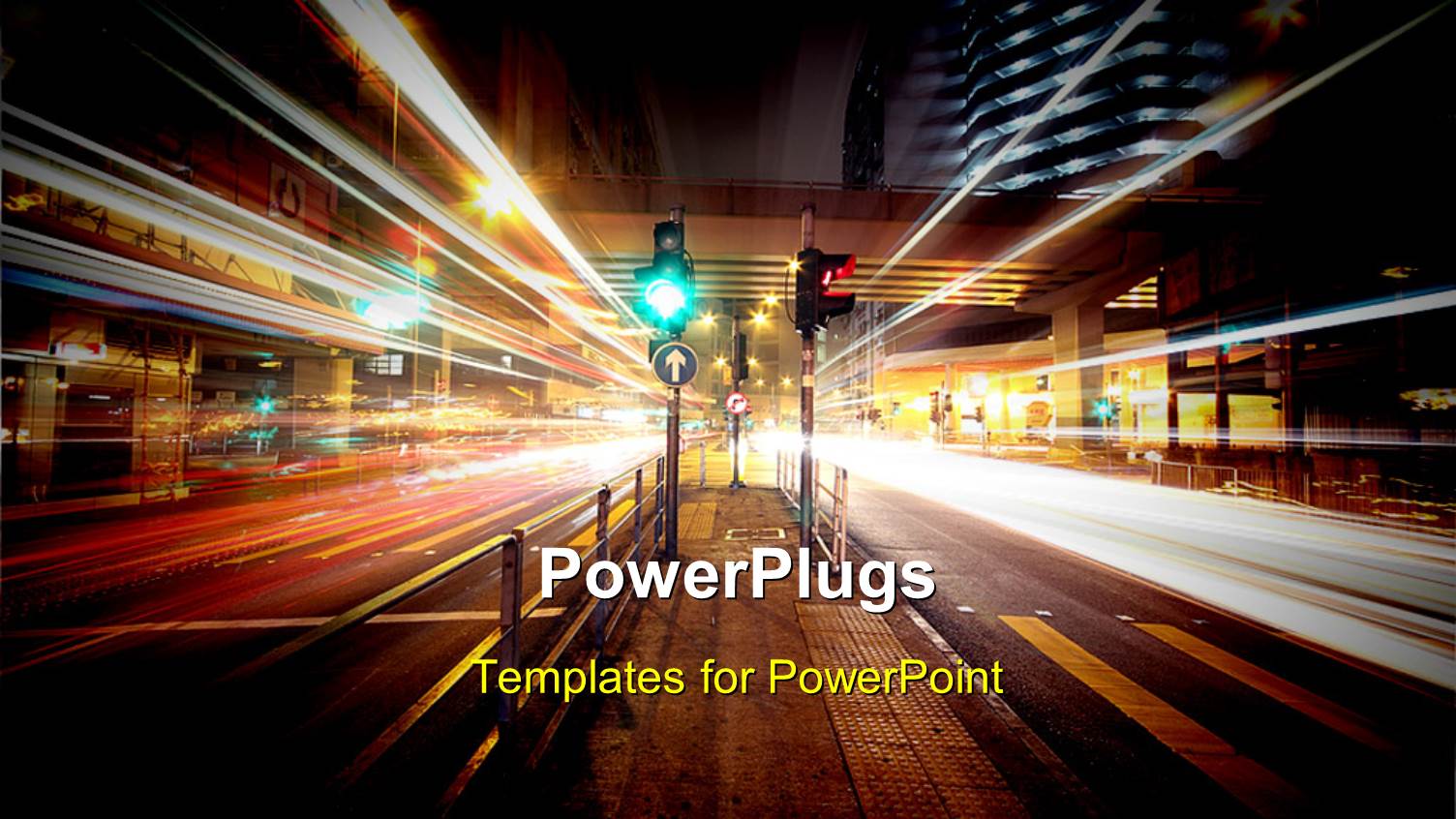 landscape lighting ppt powerpoint template view of city with traffic lights 30480 landscape lighting ppt powerpoint template view of city with traffic lights 30480