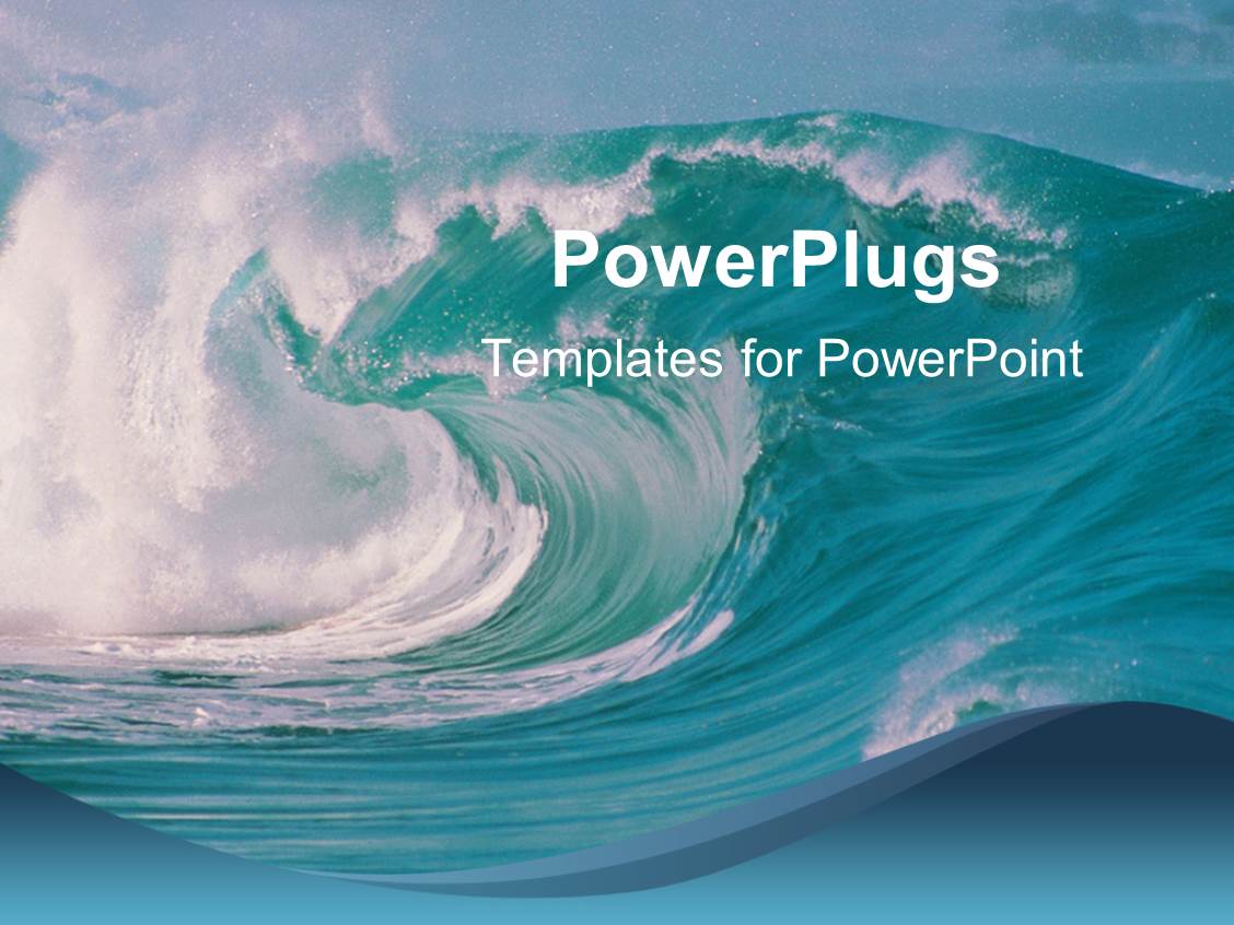 seismic waves powerpoint templates | crystalgraphics seismic waves powerpoint templates | crystalgraphics, Presentation templates