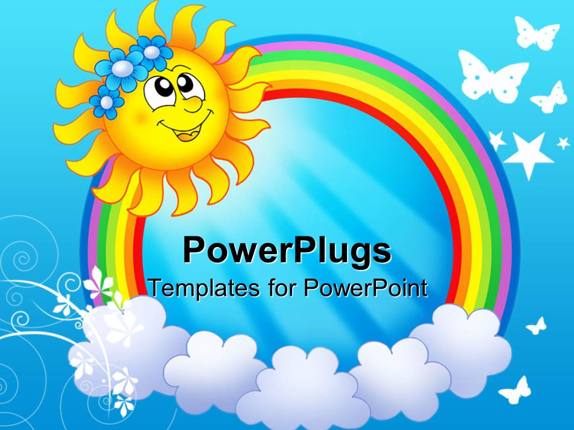 powerpoint backgrounds sun