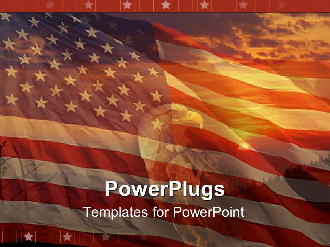 american flag background for powerpoint