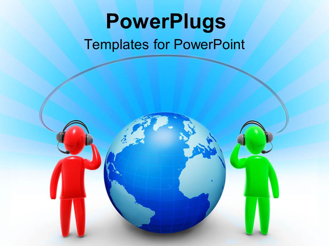 Communication Templates For Powerpoint Free Download | powerpoint template two 3d figures red and green figure Communication Templates For Powerpoint Free Download | powerpoint template two 3d figures red and green figure
