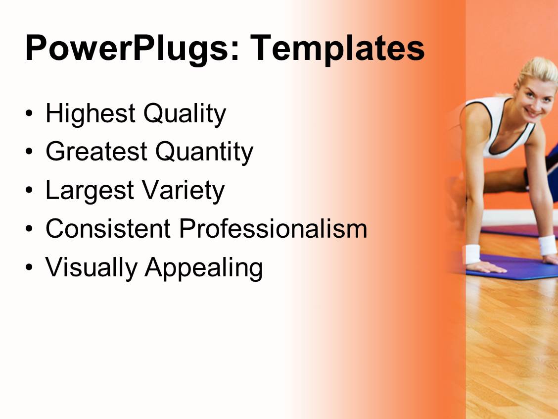 PowerPoint Template - services, business, marketing - Print Slide